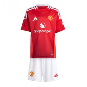 Manchester United Replica Home Minikit 2024-25 Short Sleeve (+ pants)